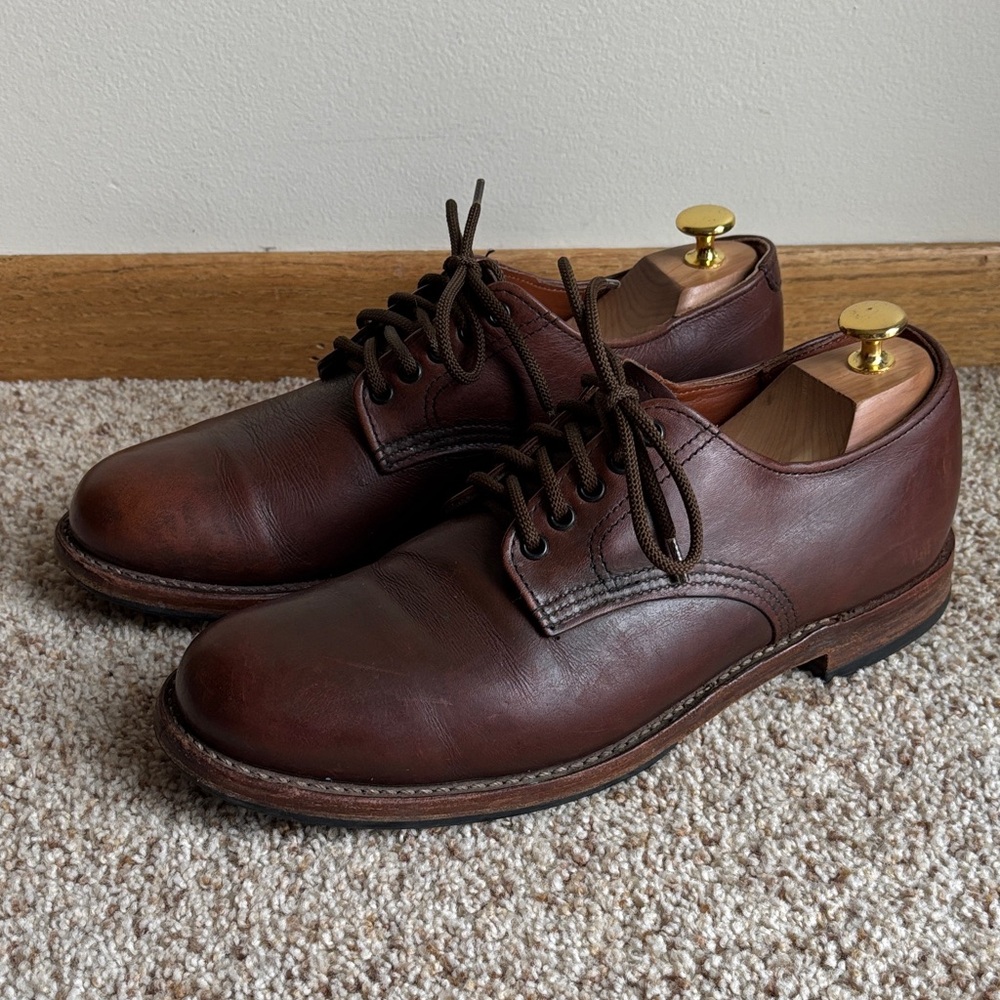 Red Wing Shoes 9042 Beckman Heritage Brown Leather Oxfords Shoes 9.5 D